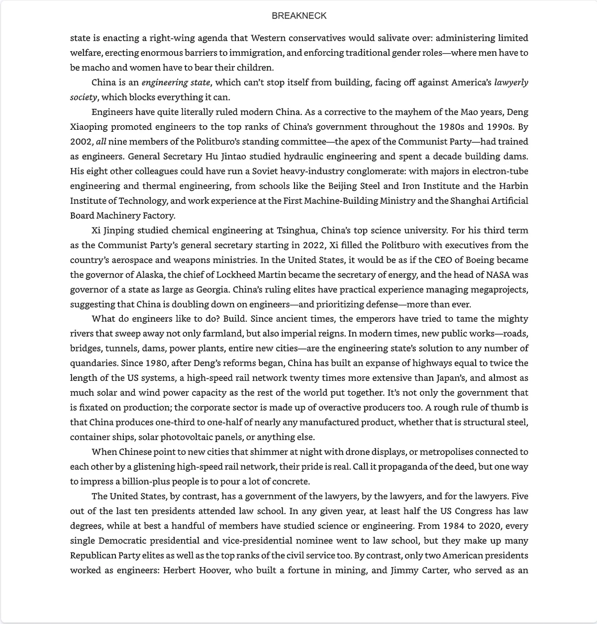 Kindle Cloud Reader page with the pop-up controls dismissed